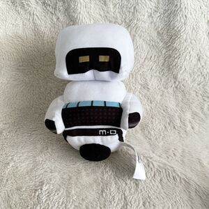 Disney Parks Wall-E MO Plush Robot White 8" M-O Cleaning Stuffed Toy
